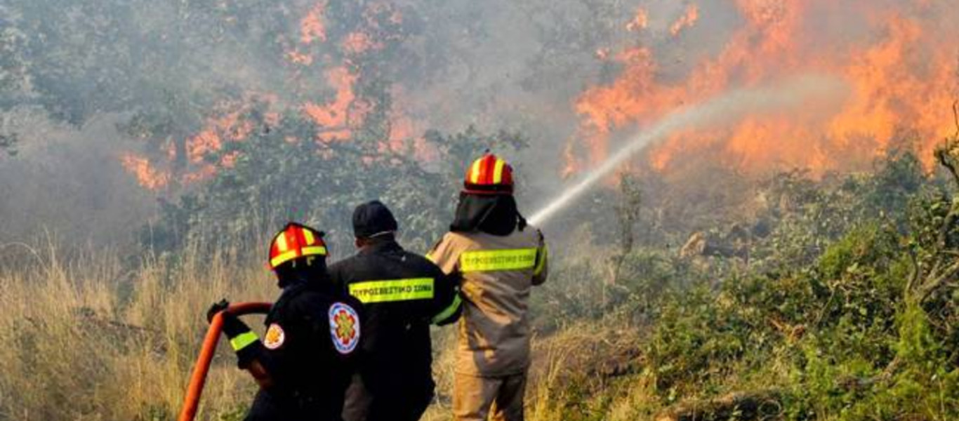 24 αγροτοδασικές φωτιές το τελευταίο 24ωρο - Υψηλός και σήμερα ο κίνδυνος (χάρτης) (upd)